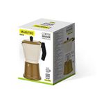 Maestro, kawiarka aluminiowa, beżowa, MR-1657-9