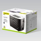 Maestro, toster, 700W, czarny, MR-706