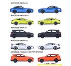 Majorette, Mercedes-AMG, modele pojazdów, 1:64, 5 szt.