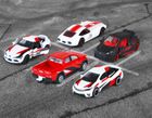 Majorette, Toyota Racing, modele pojazdów, resoraki, 1:64, 5 szt.