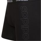 Majtki bokserki męskie, czarne, zestaw, 2 szt., Adidas