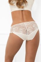 Majtki figi damskie, białe, Italian Fashion