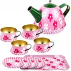 Maksik, zestaw do herbaty, kwiaty