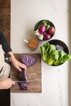 Maku, czarna miska ze stali, średnica 24 cm