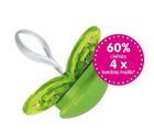 MAM, Perfect Start, smoczek uspokajający, zielony z żółwiem, 0-2m