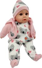 Mario, interaktywna lalka bobas, koala, 45 cm