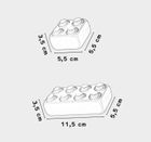 Marioinex, cegły junior, klocki XL, 140 elementów