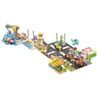 Marioinex, Mini Waffle, City, Food Truck, klocki konstrukcyjne, 148 elementów