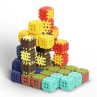 Marioinex, Mini Waffle, Green Blocks, klocki konstrukcyjne, 302 elementy