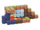 Marioinex, Mini Waffle, Green Blocks, klocki konstrukcyjne, 406 elementów