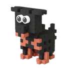 Marioinex, Mini Waffle, Pocket Pets Puppies, Rottweiler, klocki konstrukcyjne, 50 elementów