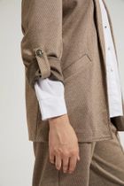 Marynarka damska, beżowa, Moodo