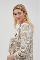 Marynarka damska, biała, Moodo