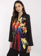 Marynarka damska, czarna, Italy Moda