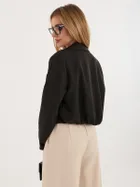 Marynarka damska, czarna, Italy Moda