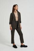 Marynarka damska, czarna, Moodo