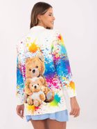 Marynarka damska, ecru, Italy Moda
