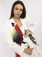 Marynarka damska, ecru, Italy Moda