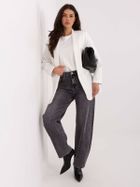 Marynarka damska, ecru, Italy Moda