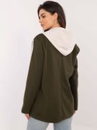 Marynarka damska, khaki, Italy Moda