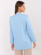 Marynarka damska, niebieska, Italy Moda