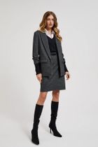 Marynarka damska, szara, Moodo