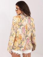 Marynarka damska, żółta, Italy Moda