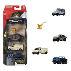 Matchbox, Jurassic World, Samochodziki i dinozaur, 5-pak zabawek, 1 szt.