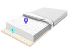 Materace z Gór, Flexi Airmax Lati, materac odświeżający, lateksowy, przewiewny, elastyczny, 60-130-19 cm