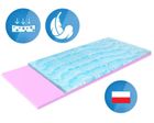 Materace z Gór, Top Hr Marshmalo, materac poprawiający, nawierzchniowy, wysokoelastyczny, bez pokrowca, 90-170-6 cm