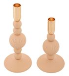 Mauro Ferretti, Aster, zestaw świeczników, różowy