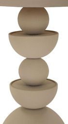 Mauro Ferretti, Dune, stolik kawowy z lustrzanym blatem, średnica 45 cm