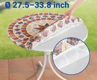 Maximex, cerata ogrodowa z gumką na okrągły stół, mozaika, 70-86 cm