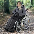 Maximex, ocieplacz do wózka inwalidzkiego, wodoodporny, 130-65 cm