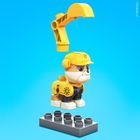 Mega Bloks, Psi Patrol, figurka do budowania Rubble, klocki, 3 elementy