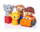 Mega Bloks, Safari, duże pudełko, klocki, 95 elementów