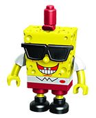 Mega Bloks, SpongeBob rajdowiec, tuba z klockami, 74 elementy