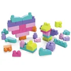 MEGA Bloks, Torba różowa, klocki, 80 elementów