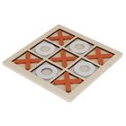 Mega Creative, Kółko i Krzyżyk, drewniana łamigłówka