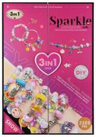 Mega Creative, szkatułka z biżuterią 3w1, zestaw piękności, 1 szt.