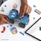 MEGA Hot Wheels, Monster Truck Race Ace, Kaskaderska sztuczka, klocki, 80 elementów