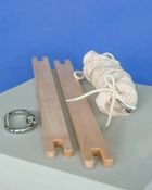 Membantu, zestaw do przekształcenia hamaka-huśtawki bliźniaczej, beżowy