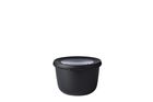 Mepal, Cirqula, zestaw 4 misek, okrągła, Black, 500+1000+2000+3000 ml