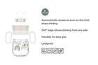 Mepal, Mio, Fairy Garden, kubek dziecięcy treningowy do nauki picia, 6m+, 200 ml