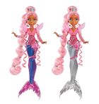 Mermaze Mermaidz, Syrenka Harmonique, lalka modowa zmieniająca kolor, pink