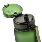 Meteor, bidon sportowy, ciemnozielony, 1000 ml