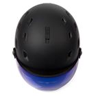 Meteor, Glide, kask narciarski, czarny, rozmiar 55-58 cm