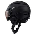 Meteor, Holo, kask narciarski, czarny, rozmiar 53-55 cm