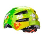 Meteor, kask rowerowy, M 48-53 cm, Dogs, zielony