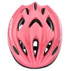 Meteor, kask rowerowy, S 48-52 cm, Apper, koralowy